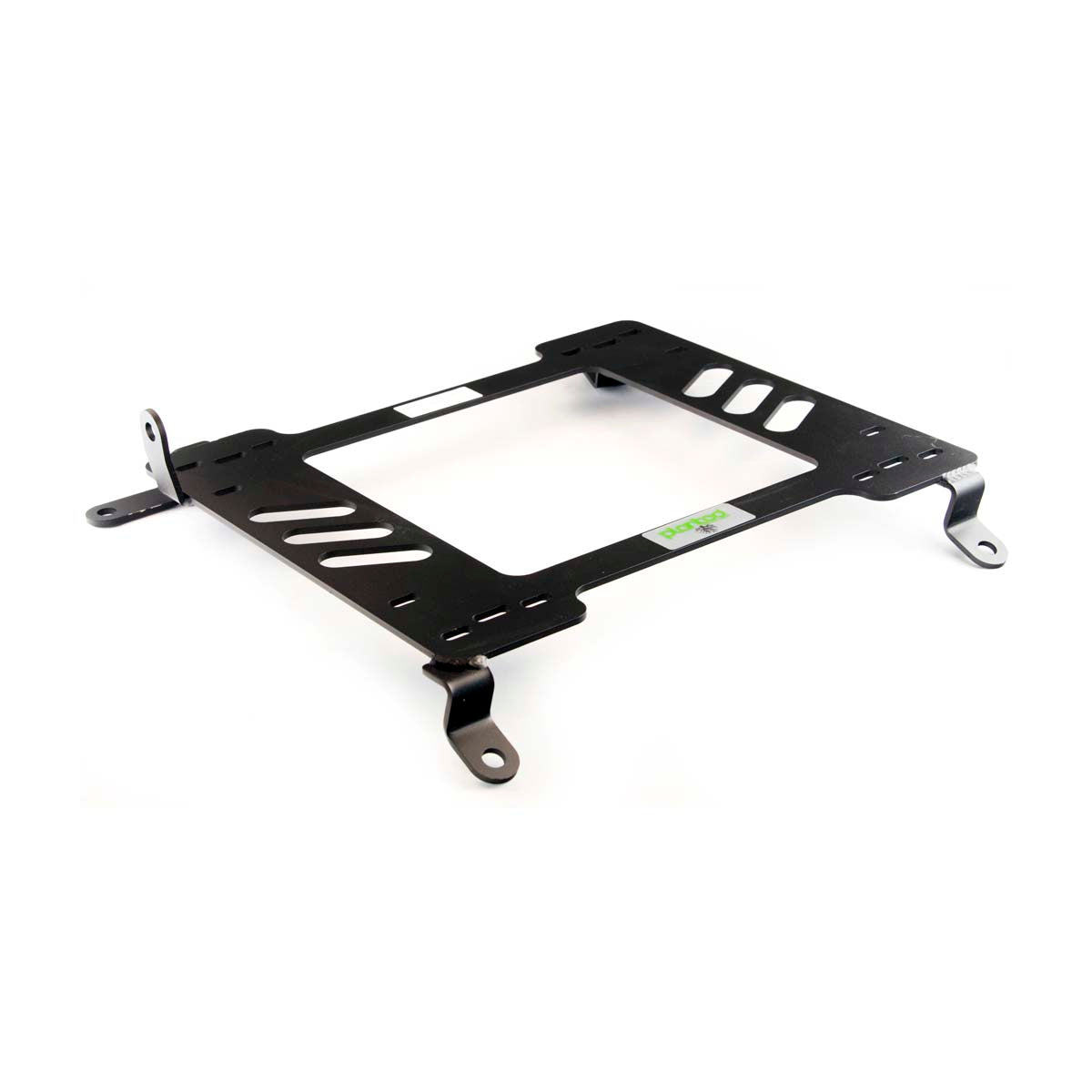 Planted seat bracket for 2006-2012 Mitsubishi Eclipse, driver side, black powder-coated steel