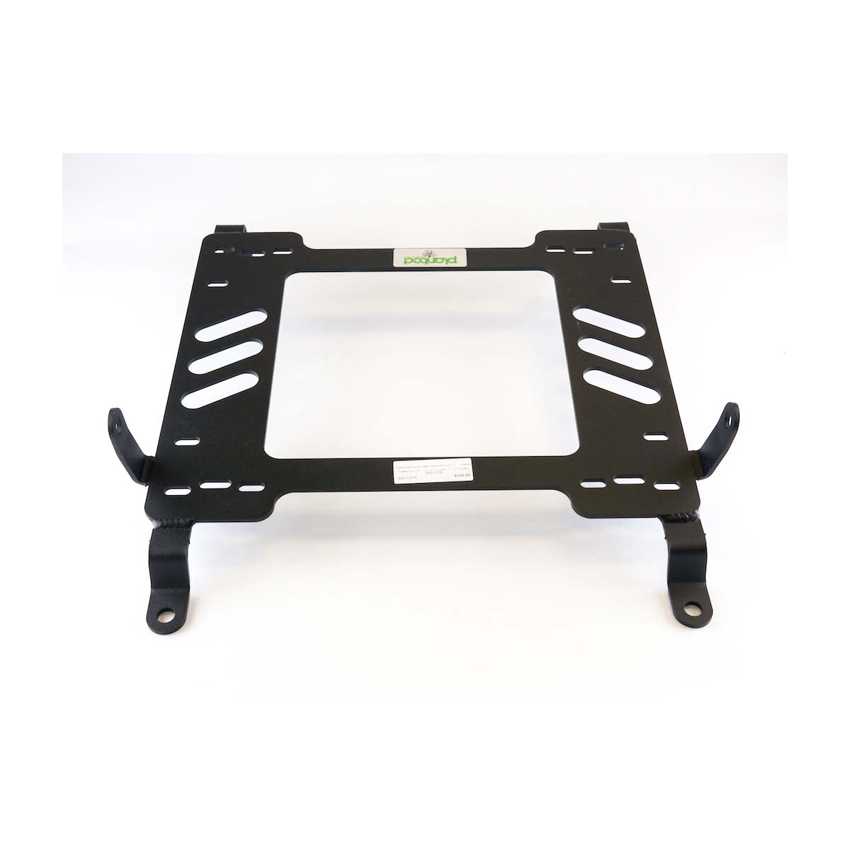 Planted seat bracket for 2006-2010 Dodge Charger (6th Gen), passenger side, black powder-coated steel