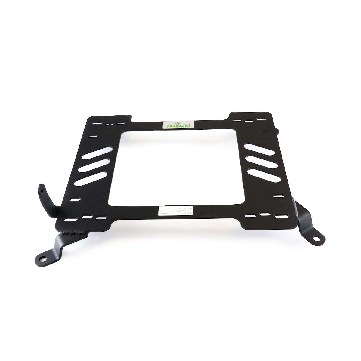 Vehicle-specific floor mounting base for 2008-2011 Ford Focus, passenger side, shown with Planted top plate