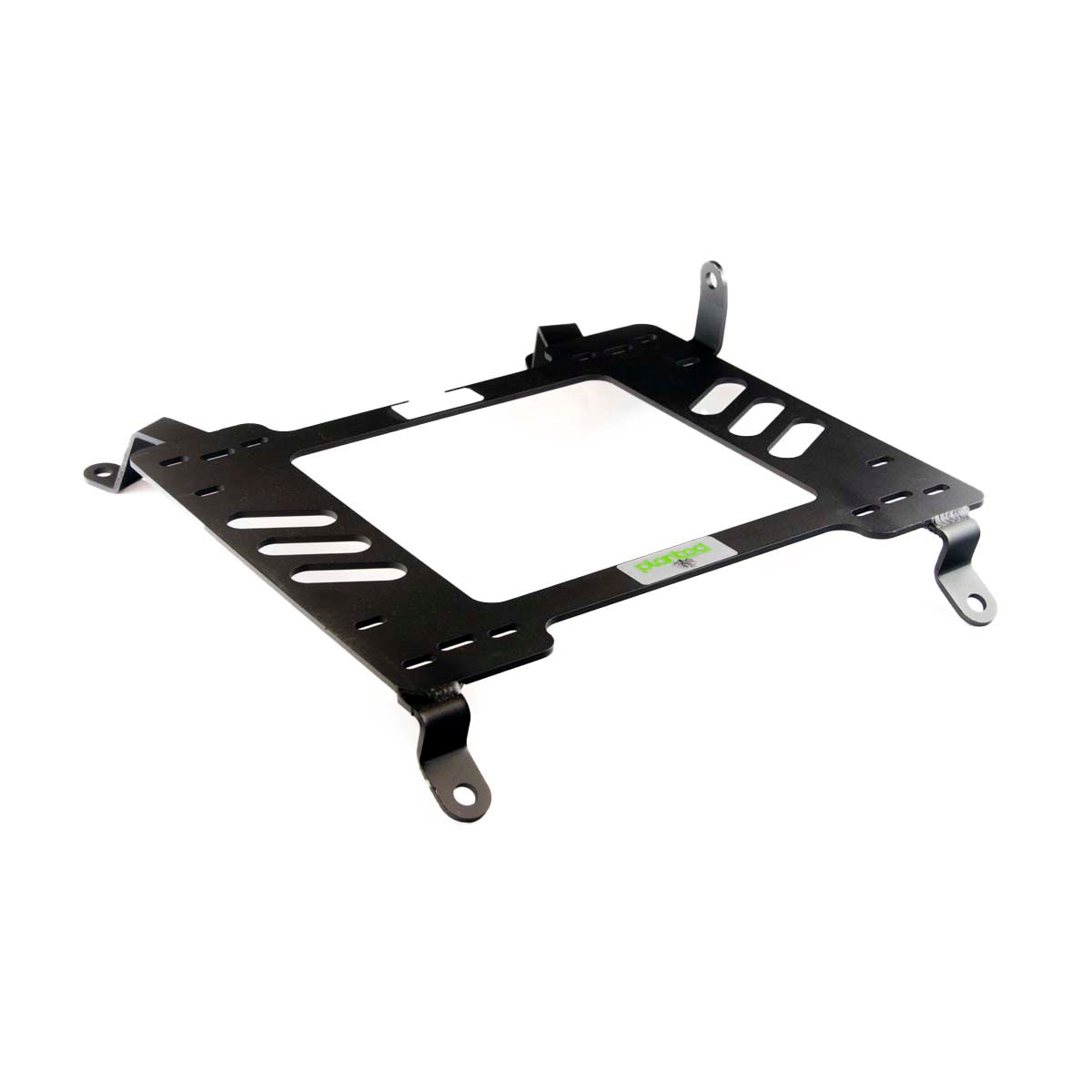 Planted seat bracket for 2005-2015 Toyota Tacoma (Bucket Seat Models Only), passenger side, black powder-coated steel