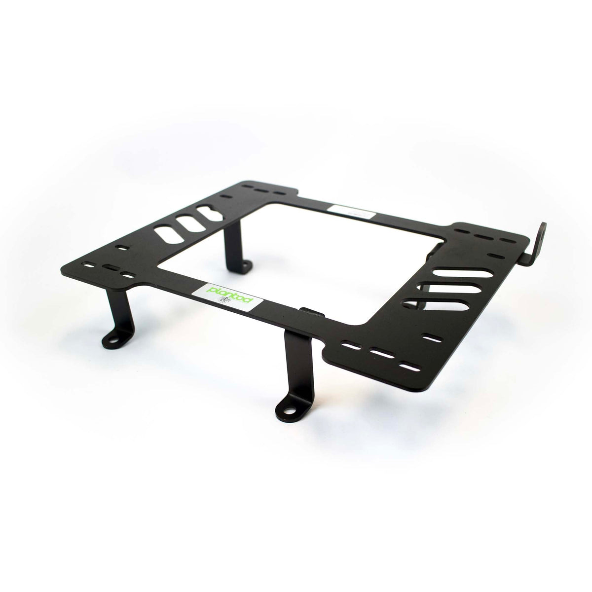Planted seat bracket for 1997-2006 Jeep Wrangler TJ, passenger side, black powder-coated steel