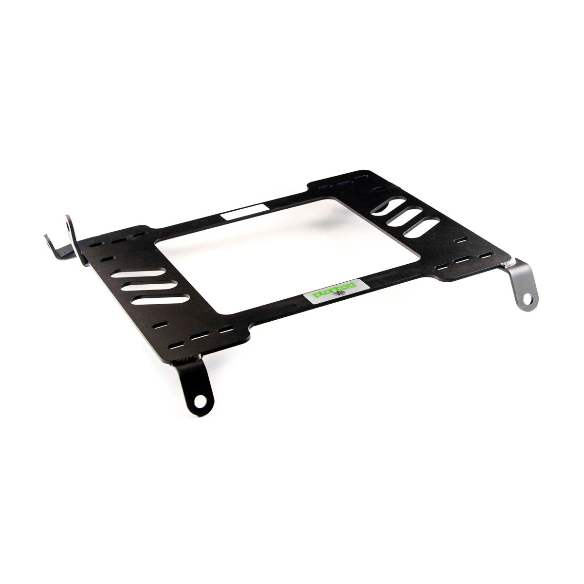 Planted seat bracket for 2001-2003 Acura CL Coupe, driver side, black powder-coated steel