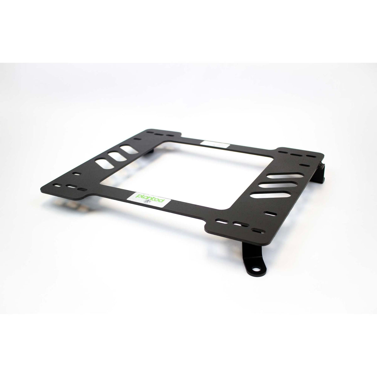 Vehicle-specific floor mounting base for 1962-1965 Chevrolet Nova 4-Door Sedan (Bucket Seat Models Only), driver side, shown with Planted top plate