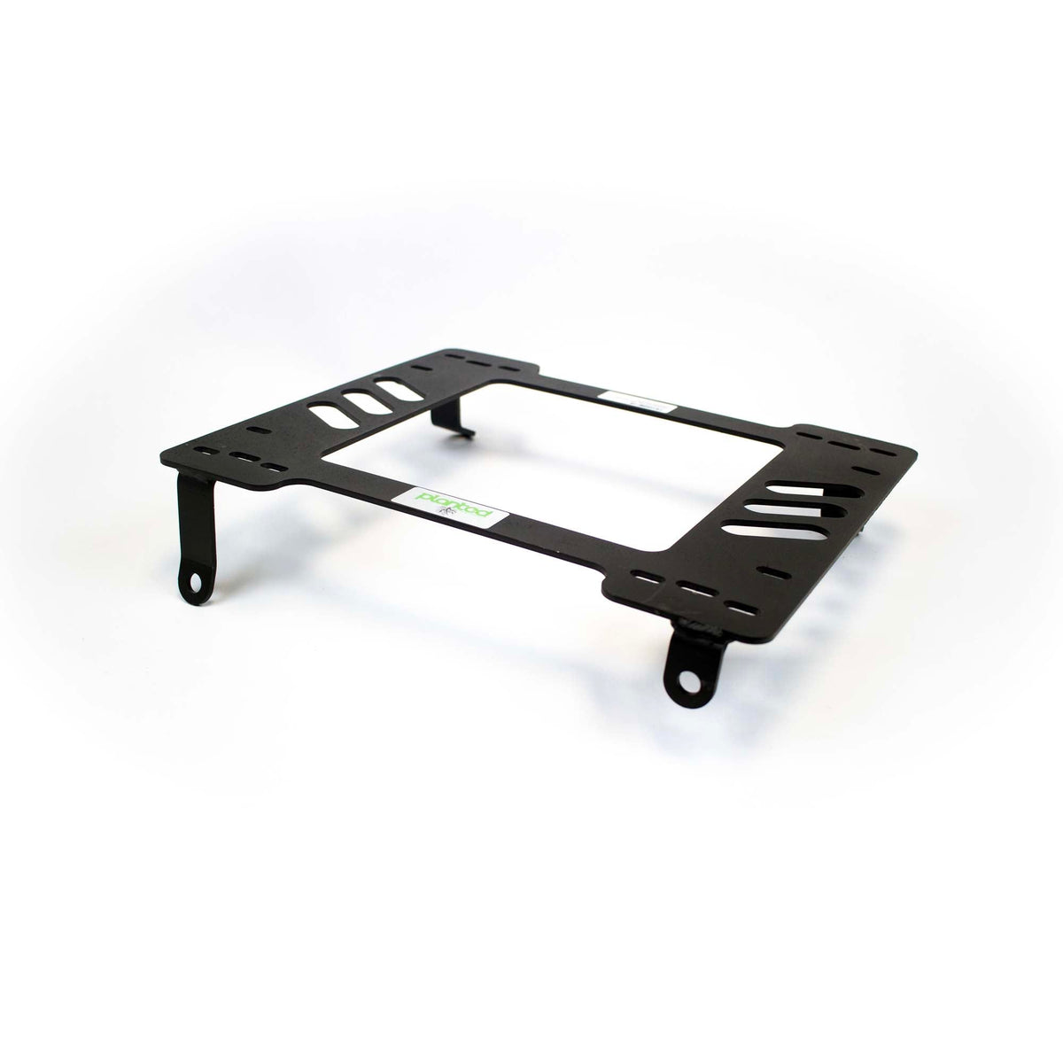 Planted seat bracket for Toyota Land Cruiser 60 Series (J60, 4/1986-1989), passenger side, black powder-coated steel