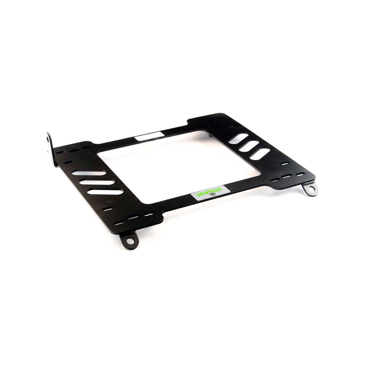 Planted seat bracket for 2014+ Lamborghini Huracan, driver side, black powder-coated steel