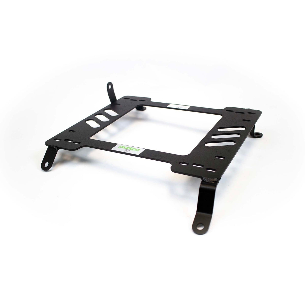Planted seat bracket for 2013-2016 Infiniti Q60 (1st Gen), driver side, black powder-coated steel