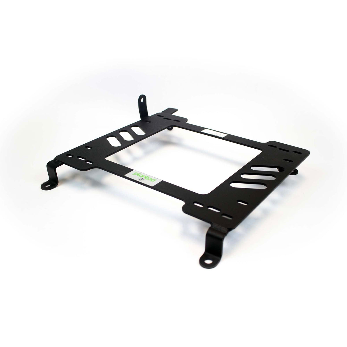 Planted seat bracket for 2013-2016 Dodge Dart, driver side, black powder-coated steel