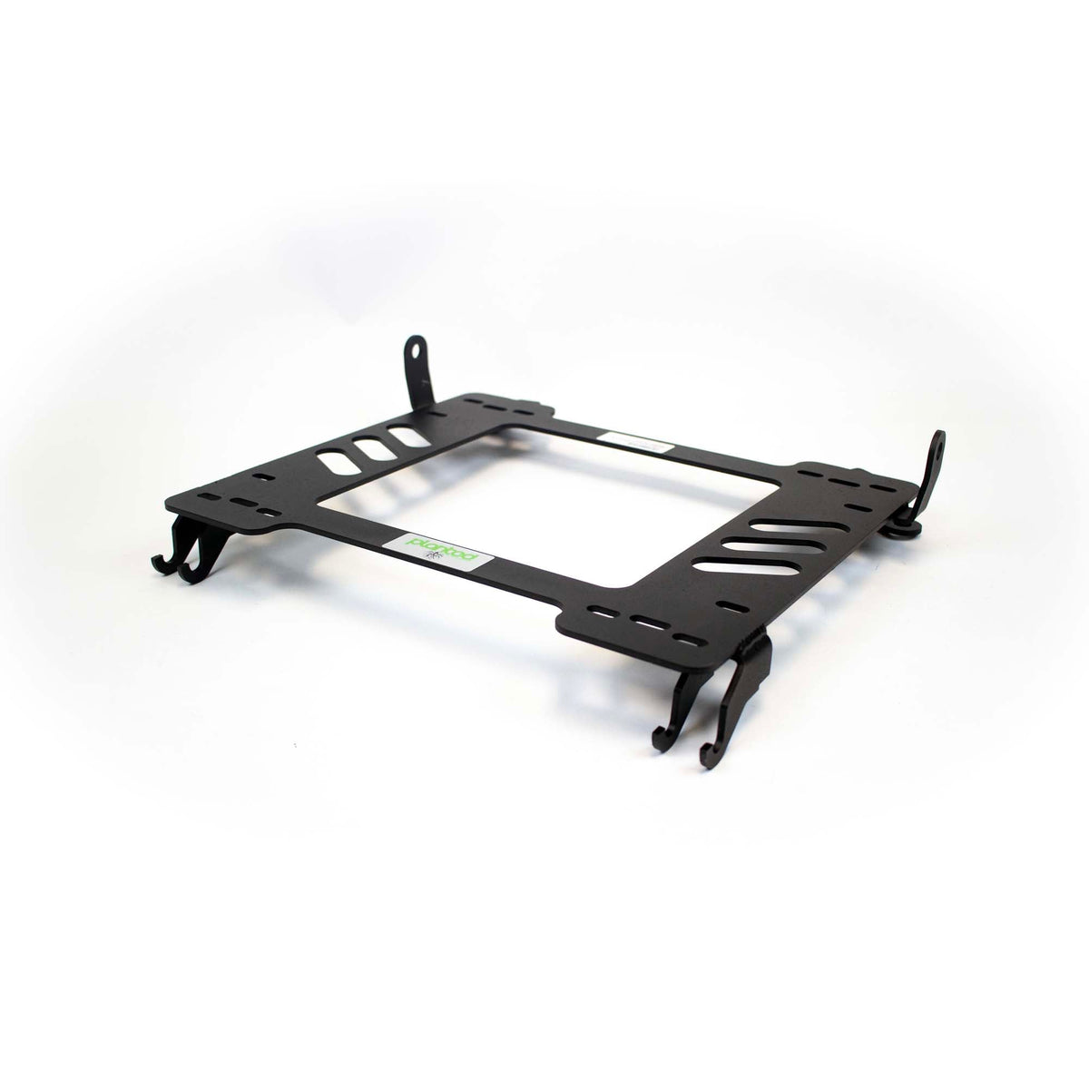 Planted seat bracket for 2008-2016 Chevrolet Cruze (J300, 1st Gen), driver side, black powder-coated steel
