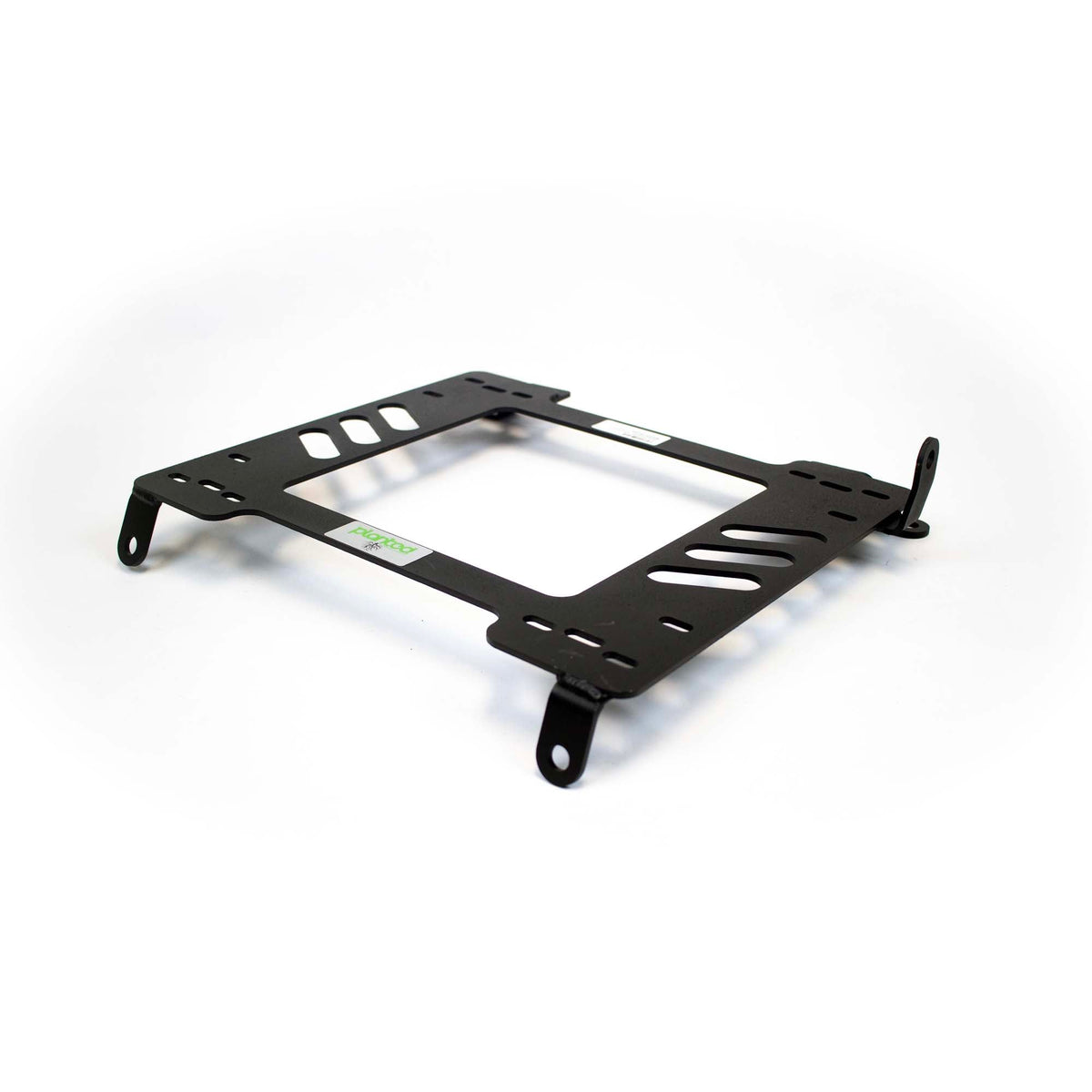 Planted seat bracket for 1997-2001 Honda Prelude (5th Gen), passenger side, black powder-coated steel