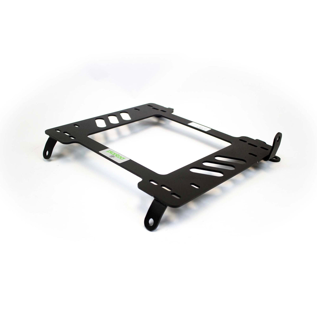 Planted seat bracket for 2003-2007 Honda Accord 4-Door, passenger side, black powder-coated steel