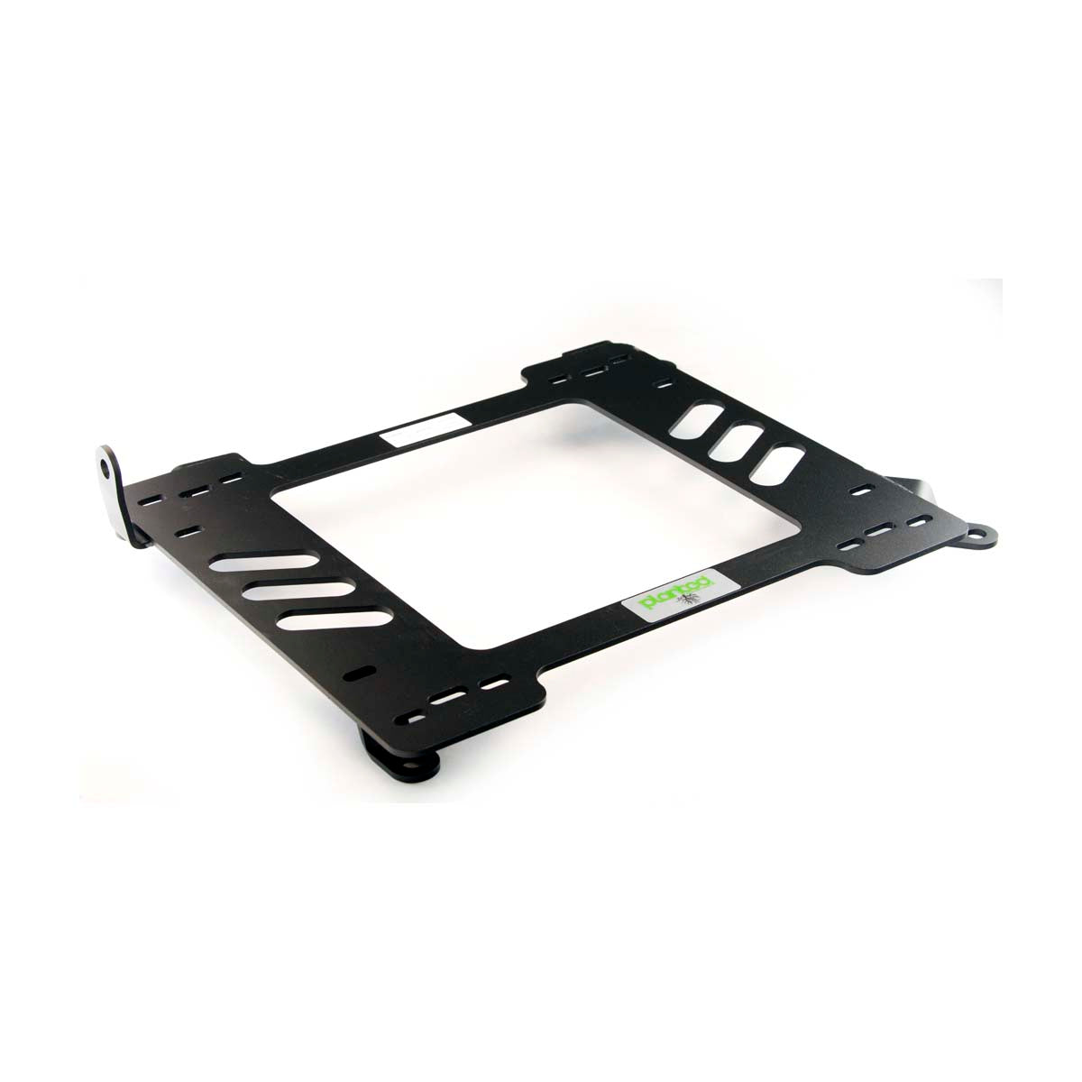 Planted seat bracket for 2014+ Audi TT (Mk3), driver side, black powder-coated steel