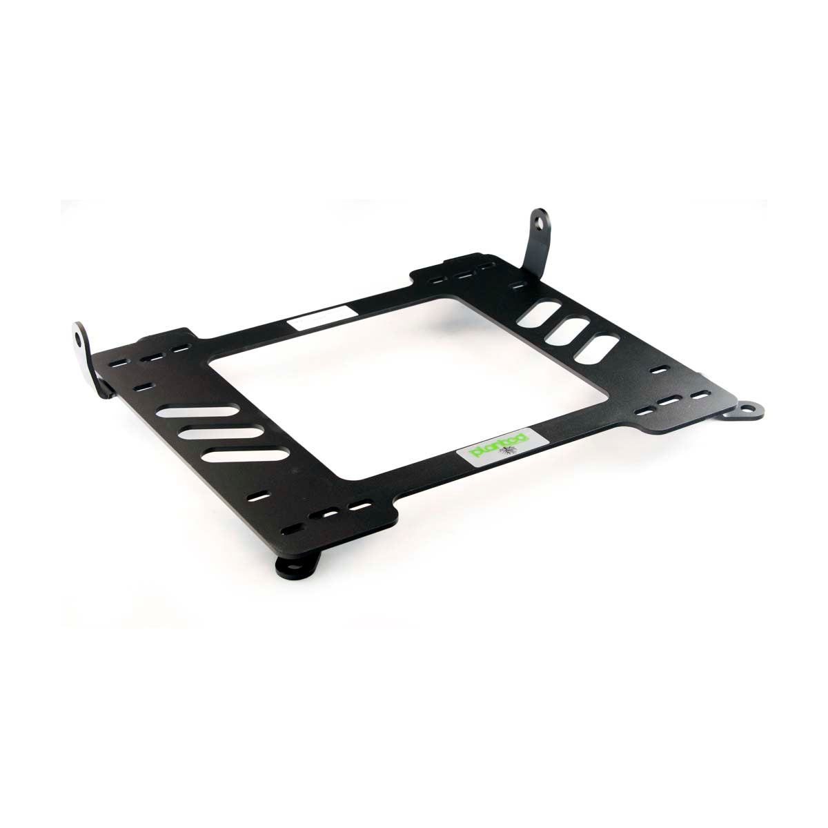 Planted seat bracket for 2011-2018 Audi A6/S6 (C7), driver side, black powder-coated steel