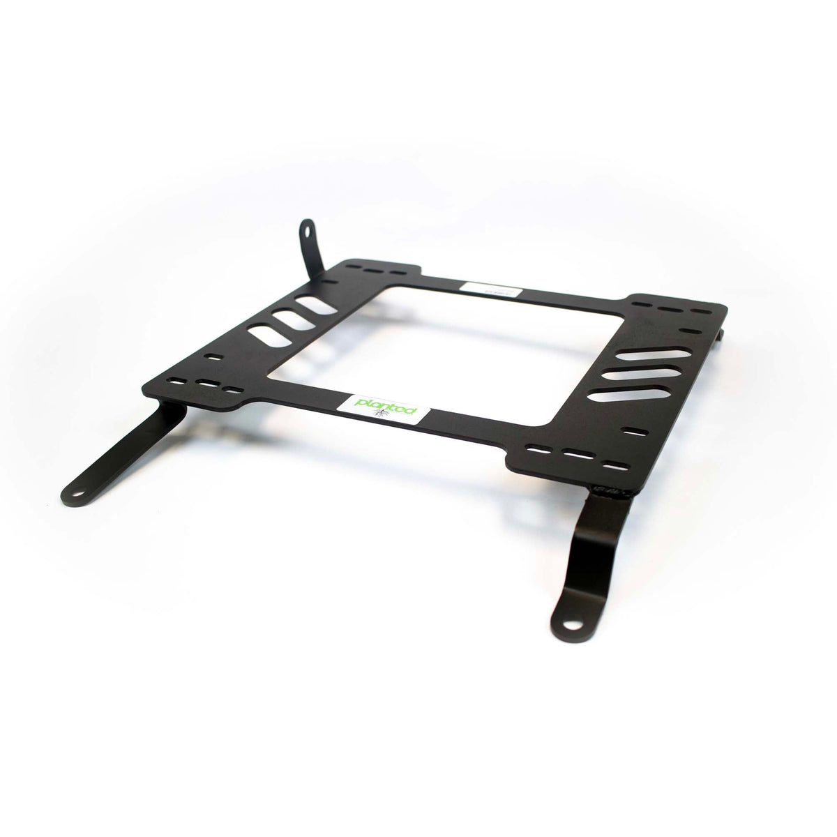 Planted seat bracket for 2013+ Honda Fit (3rd Gen), driver side, black powder-coated steel