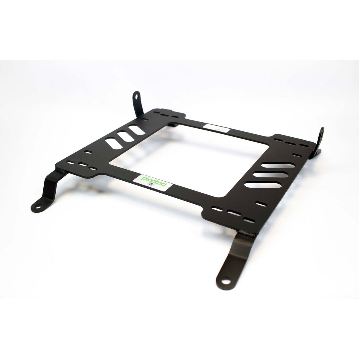 Planted seat bracket for 2013+ Honda Fit (3rd Gen), passenger side, black powder-coated steel