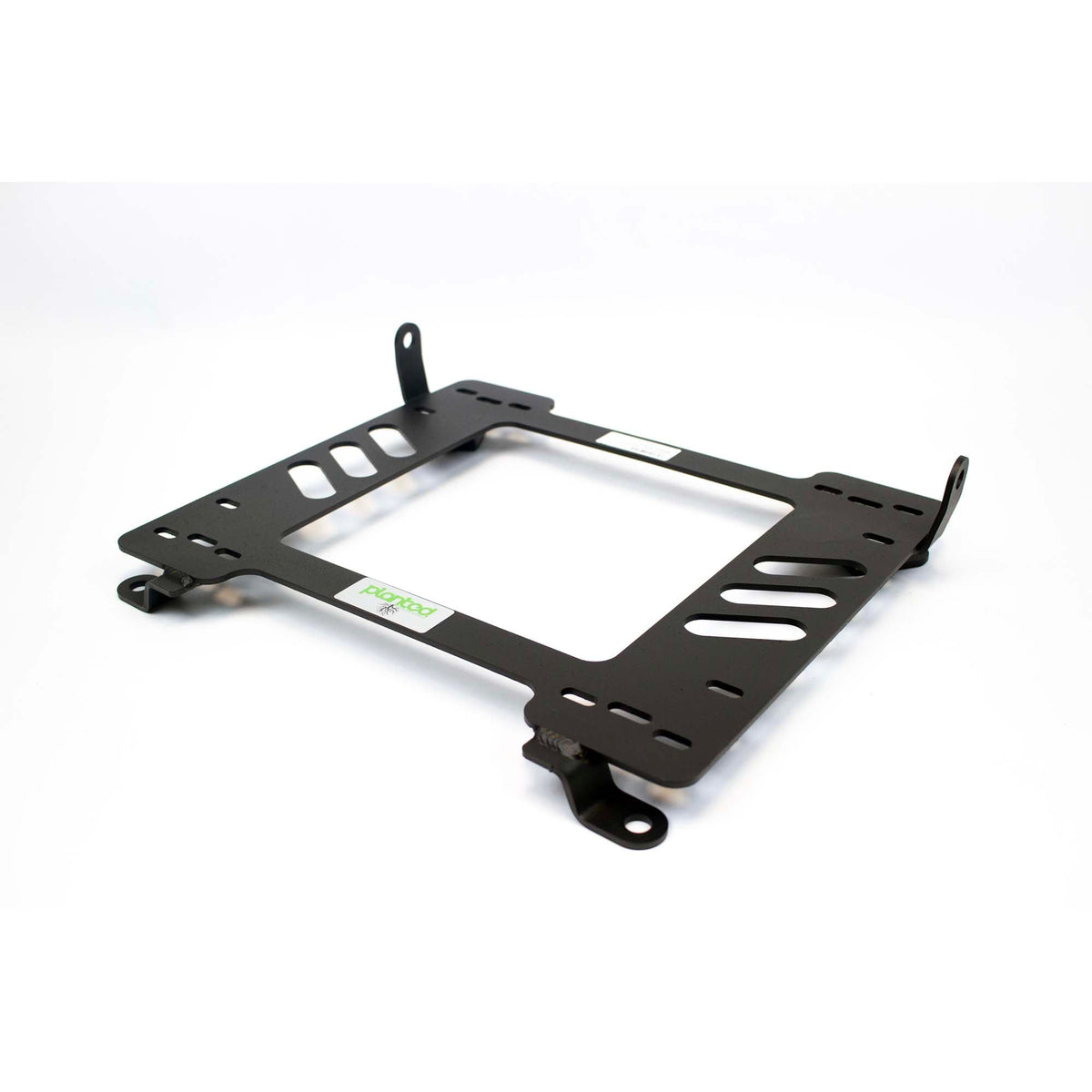 Planted seat bracket for 2011-2018 BMW 6 Series Coupe (F13), passenger side, black powder-coated steel