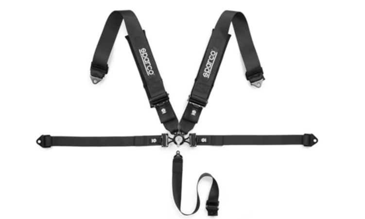 Sparco Club H-4R 3" 5-Point Tuning Harness