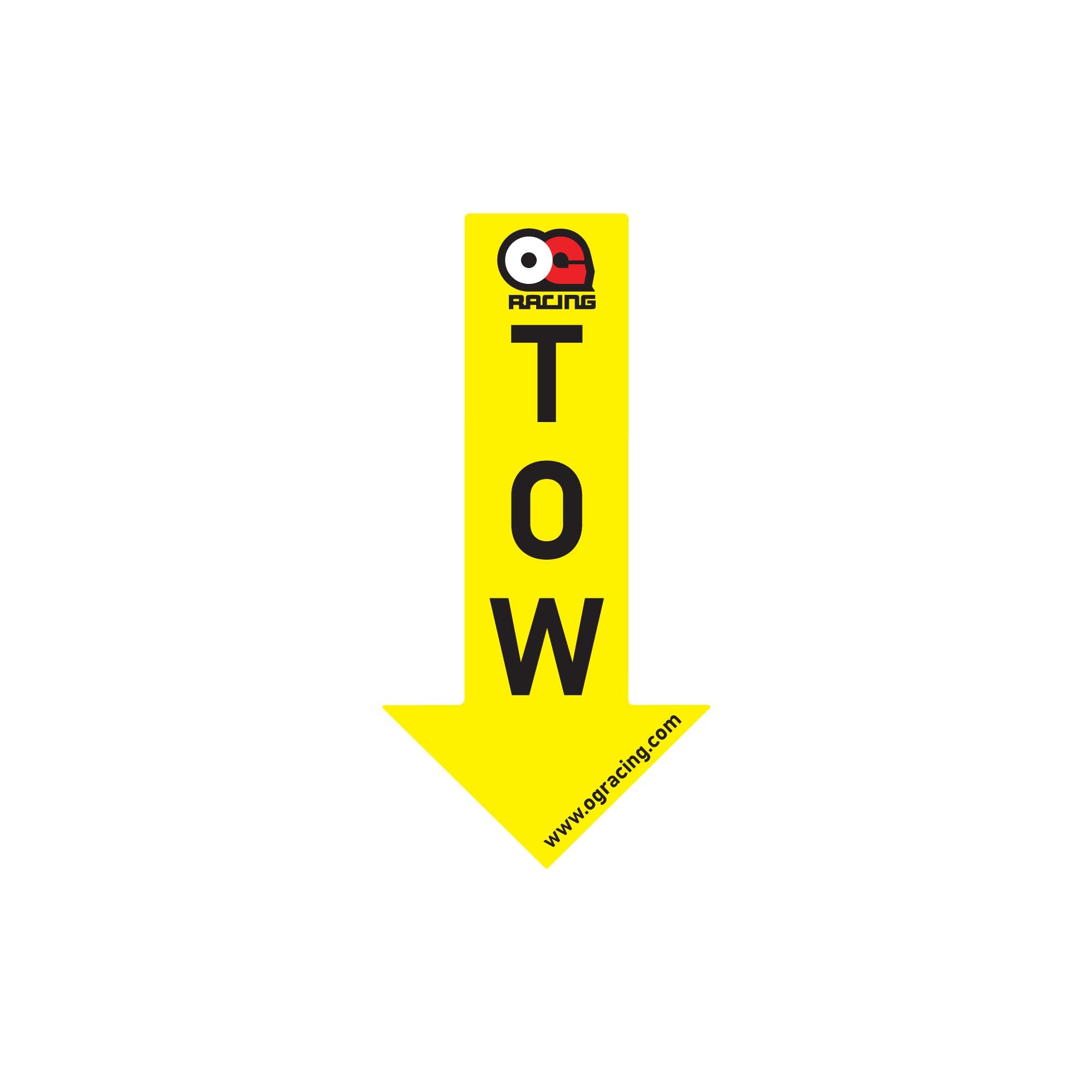 OG Racing Tow Decal