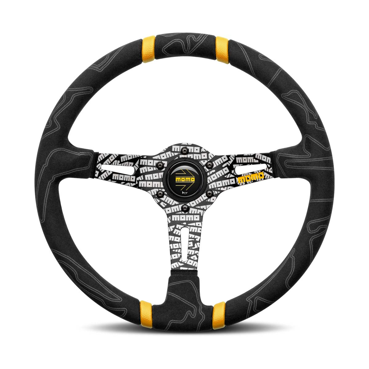 Momo Ultra Steering Wheel, Black/Black