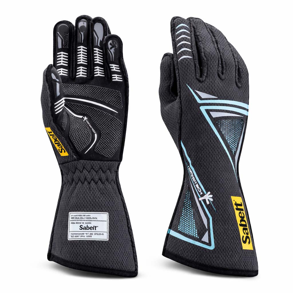 Sabelt Hero Geckotech TG-11 grey FIA 8856-2018 racing gloves