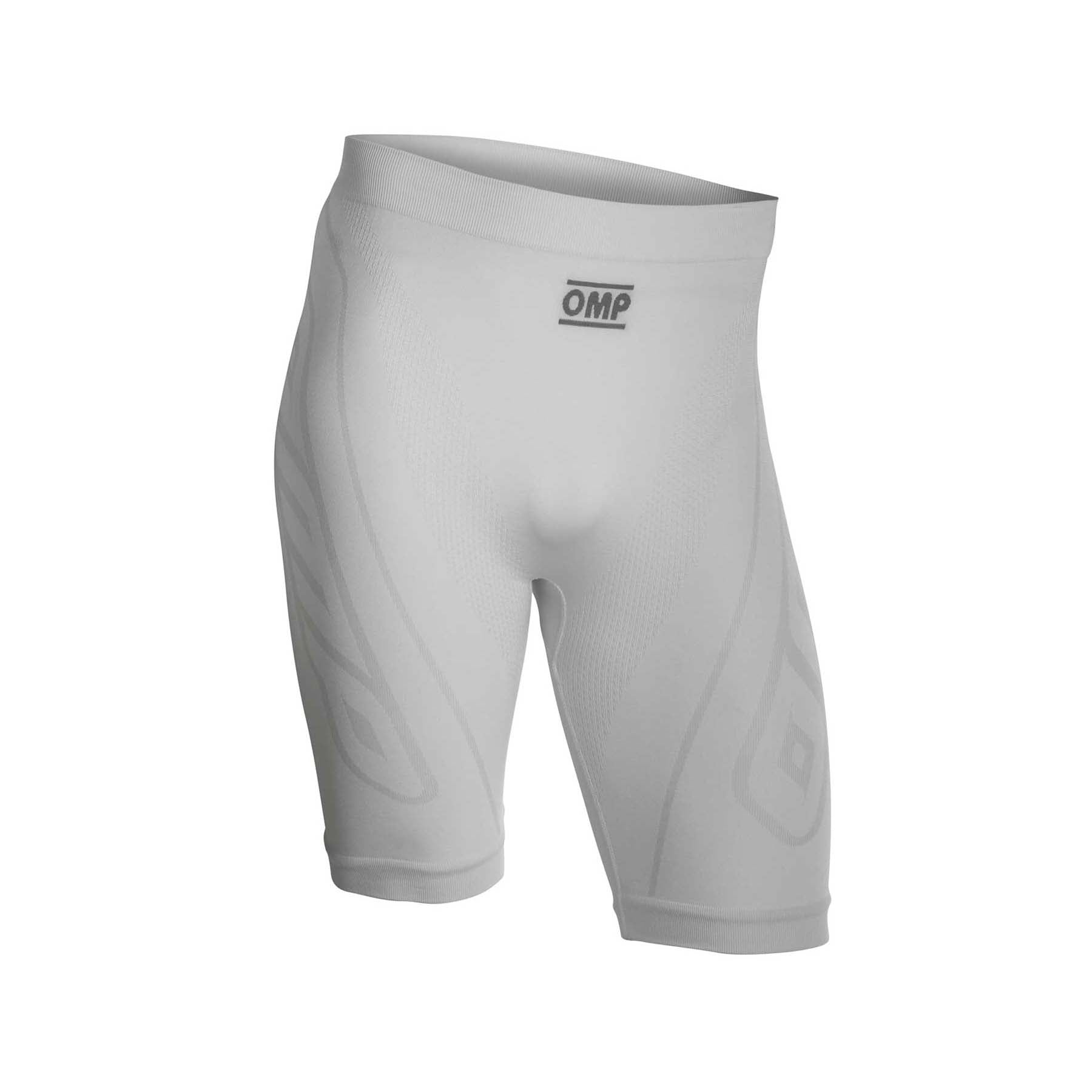 OMP KS karting boxer shorts base layer with seamless Dryarn fabric designed for moisture control and comfort under a kart suit.